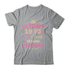 October 1950 75 Years Of Being Awesome Retro 75th Birthday Shirt & Tank Top | siriusteestore