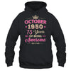 October 1950 75 Years Of Being Awesome Retro 75th Birthday Shirt & Tank Top | siriusteestore