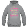 October 1950 75 Years Of Being Awesome Retro 75th Birthday Shirt & Tank Top | siriusteestore