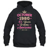 October 1980 45 Years Of Being Awesome Retro 45th Birthday Shirt & Tank Top | siriusteestore