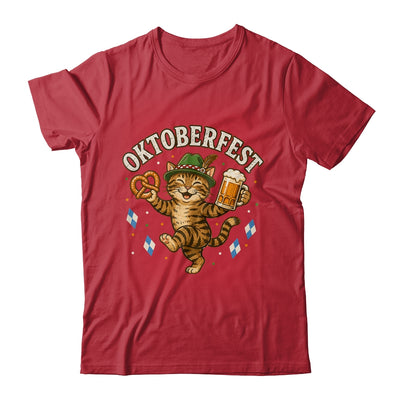 Octoberfest Cat Pretzel Mug Bavarian Hat German Women Men Shirt & Hoodie | siriusteestore