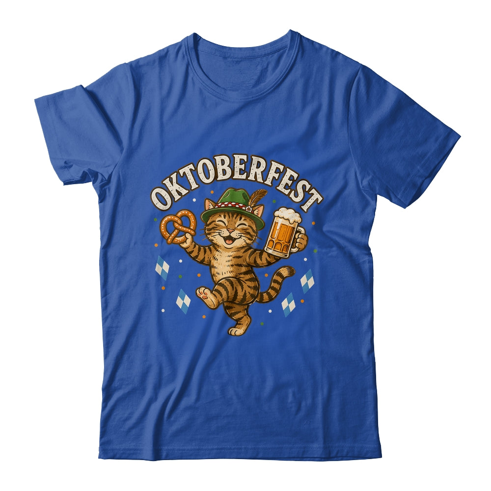 Octoberfest Cat Pretzel Mug Bavarian Hat German Women Men Shirt & Hoodie | siriusteestore