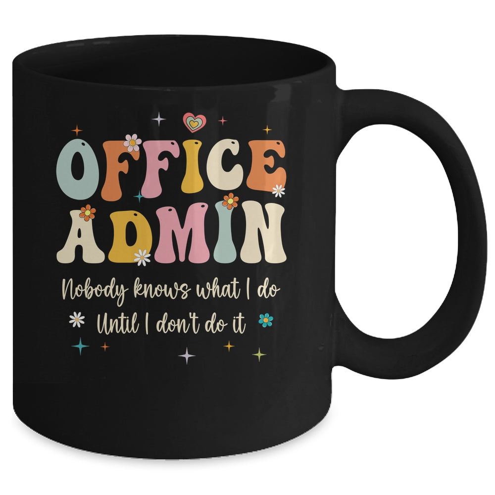 Office Admin Front Desk Administration Assistant School Mug | siriusteestore