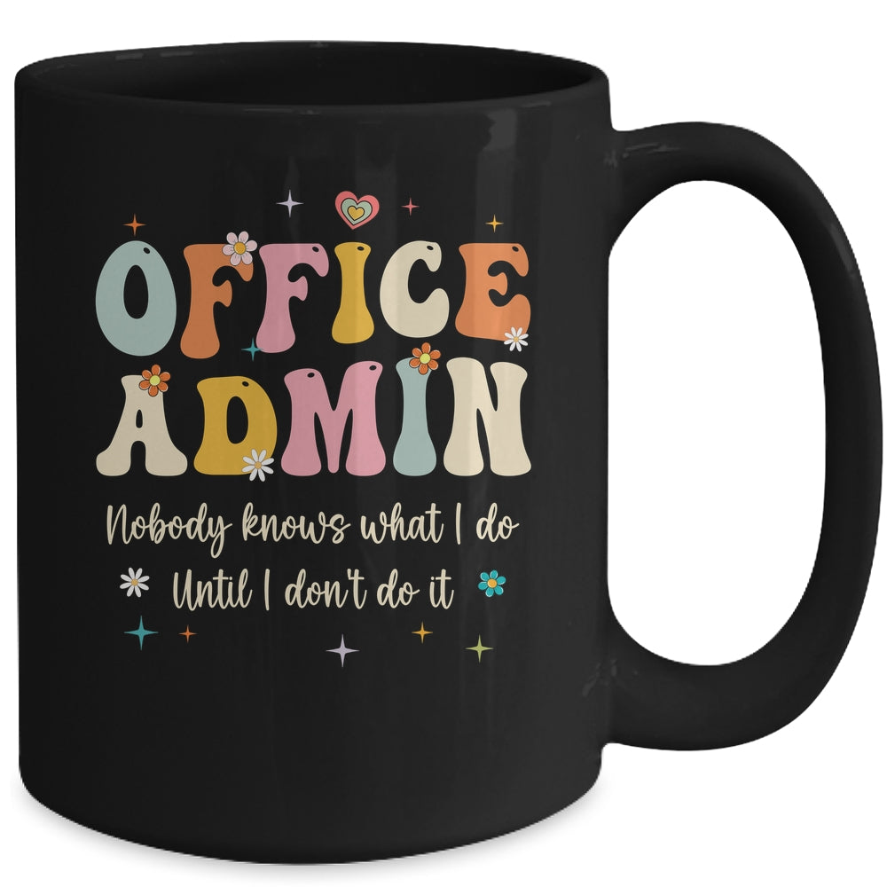 Office Admin Front Desk Administration Assistant School Mug | siriusteestore