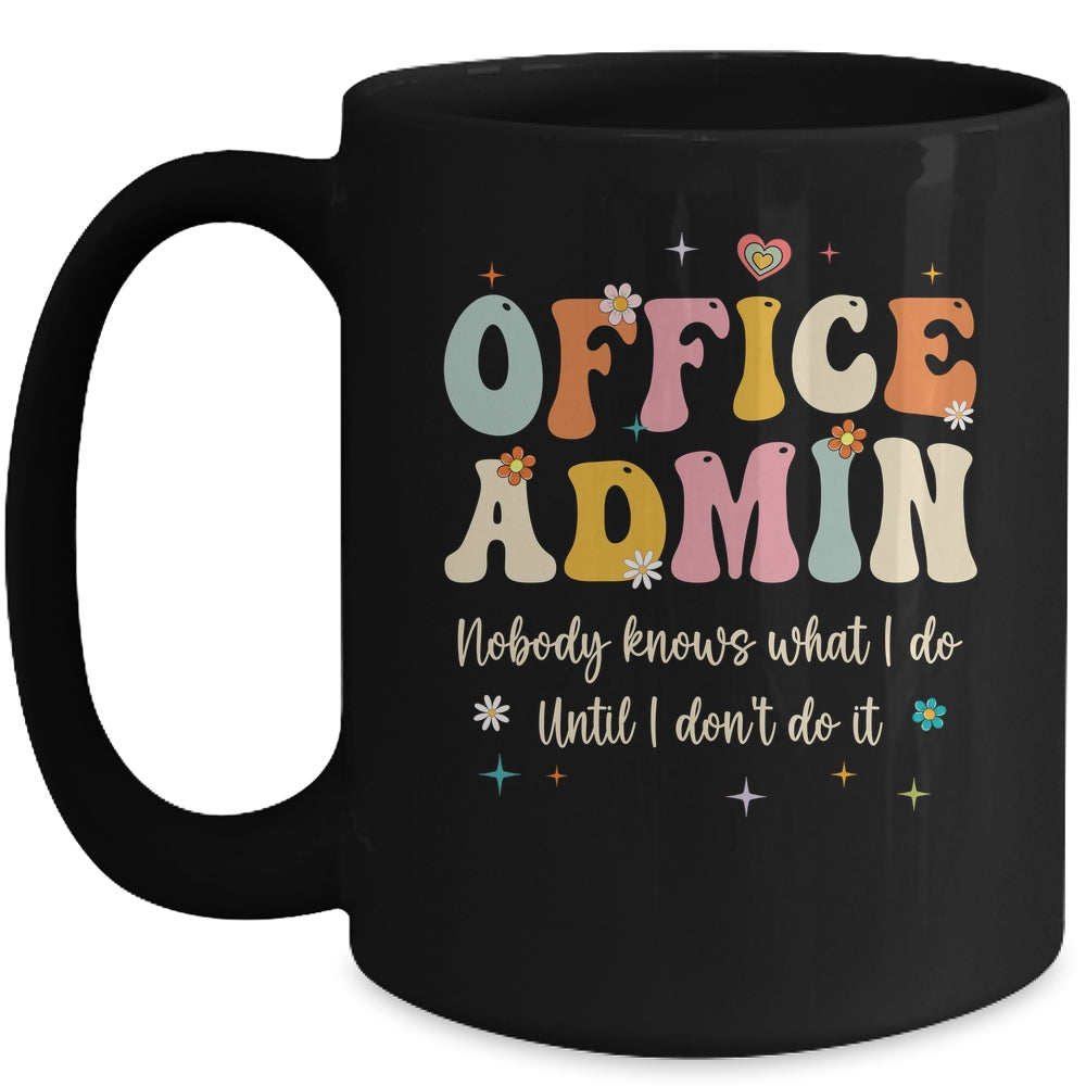 Office Admin Front Desk Administration Assistant School Mug | siriusteestore