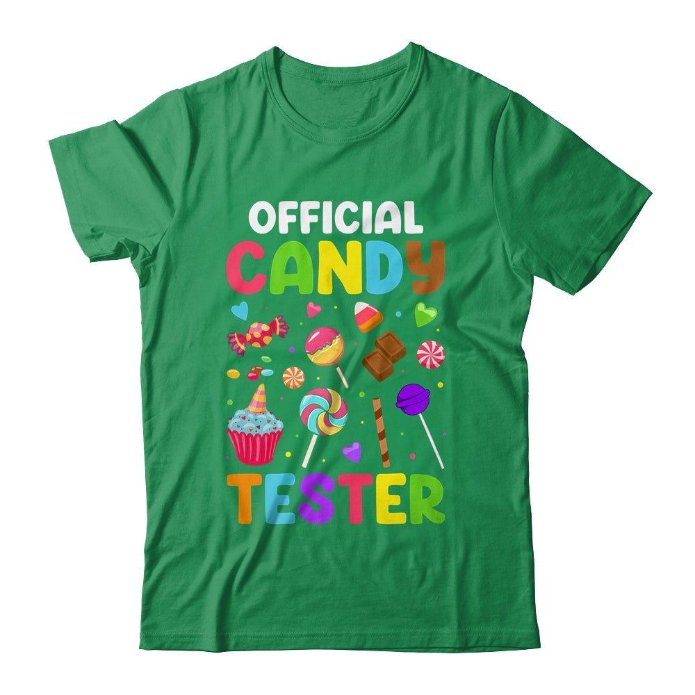 Official Candy Tester Sweets Funny Halloween Party Costume Shirt & Sweatshirt | siriusteestore