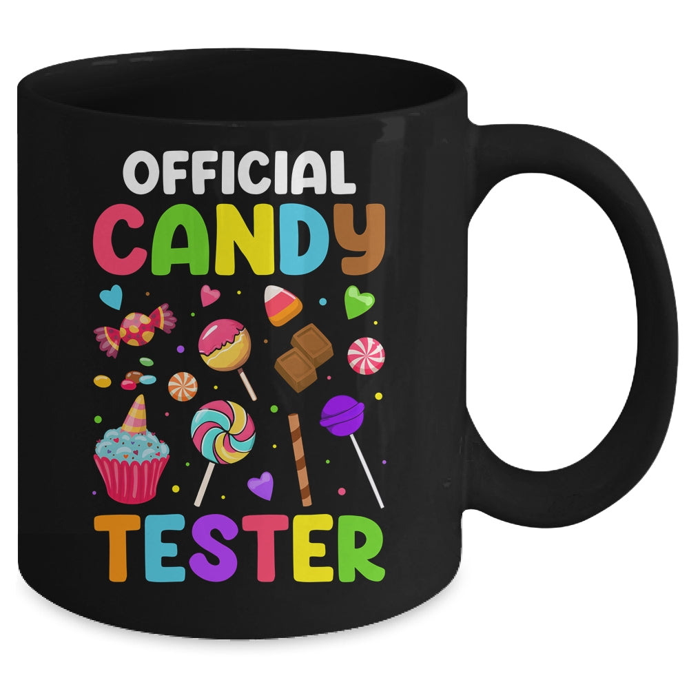 Official Candy Tester Sweets Funny Halloween Party Costume Mug | siriusteestore