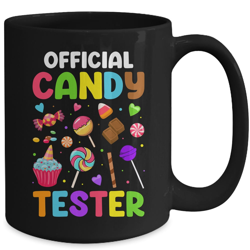 Official Candy Tester Sweets Funny Halloween Party Costume Mug | siriusteestore