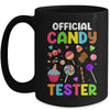 Official Candy Tester Sweets Funny Halloween Party Costume Mug | siriusteestore