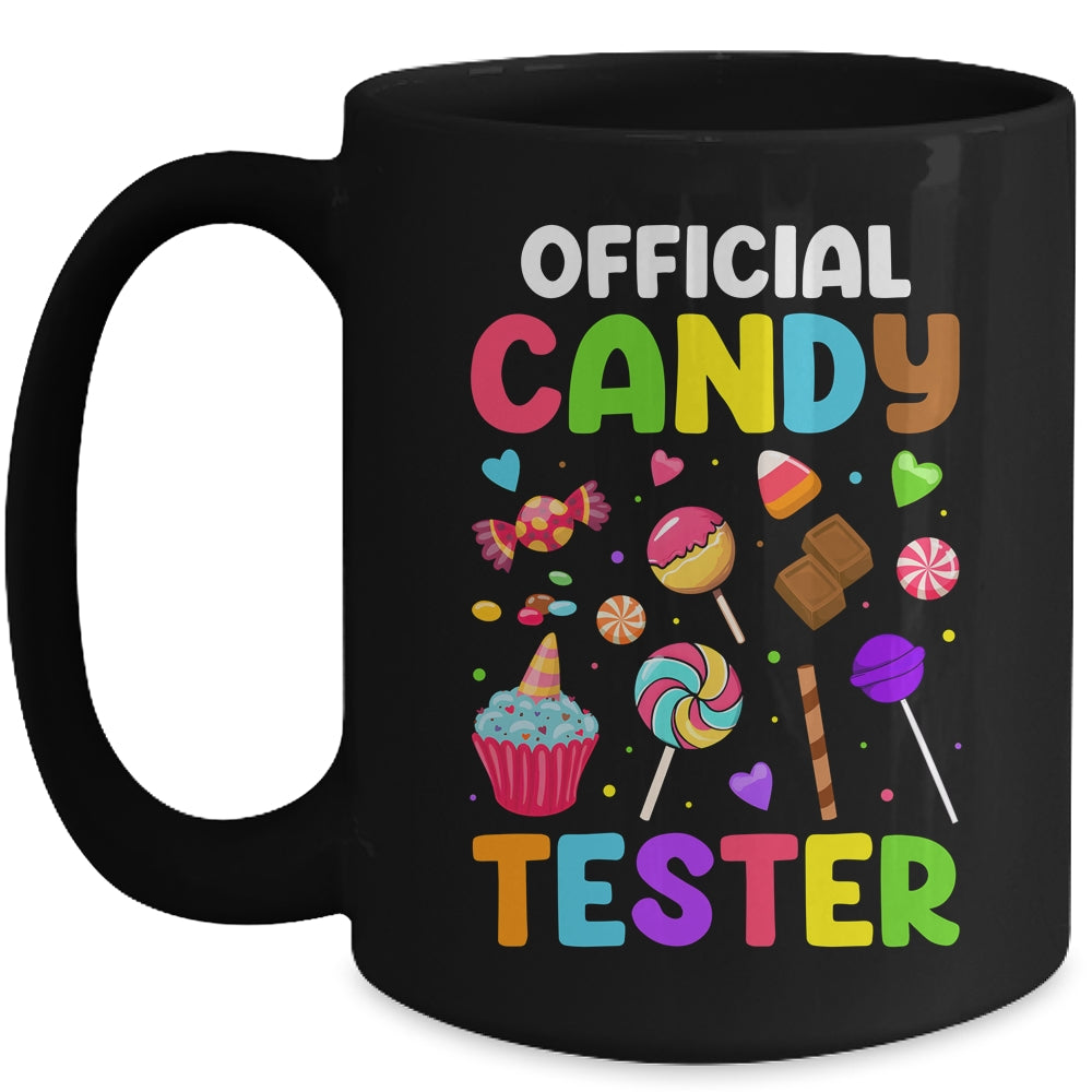 Official Candy Tester Sweets Funny Halloween Party Costume Mug | siriusteestore