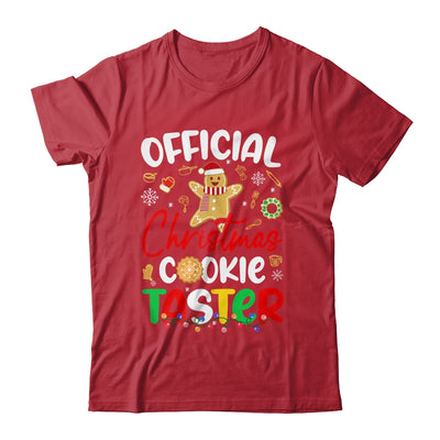 Official Christmas Cookie Taster Baking Baker Holiday Xmas Shirt & Sweatshirt | siriusteestore