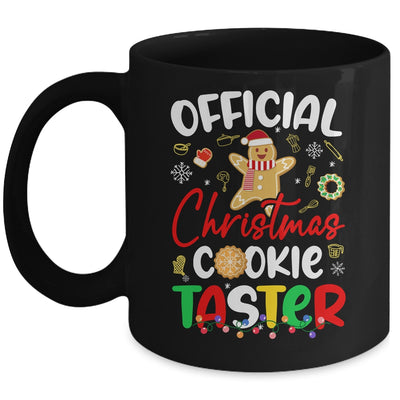 Official Christmas Cookie Taster Baking Baker Holiday Xmas Mug | siriusteestore