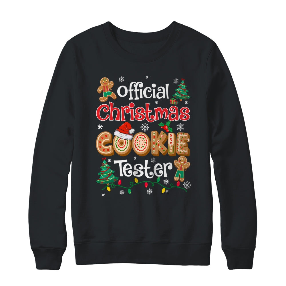 Official Christmas Cookie Tester Taster Baking Crew Funny Shirt & Sweatshirt | siriusteestore