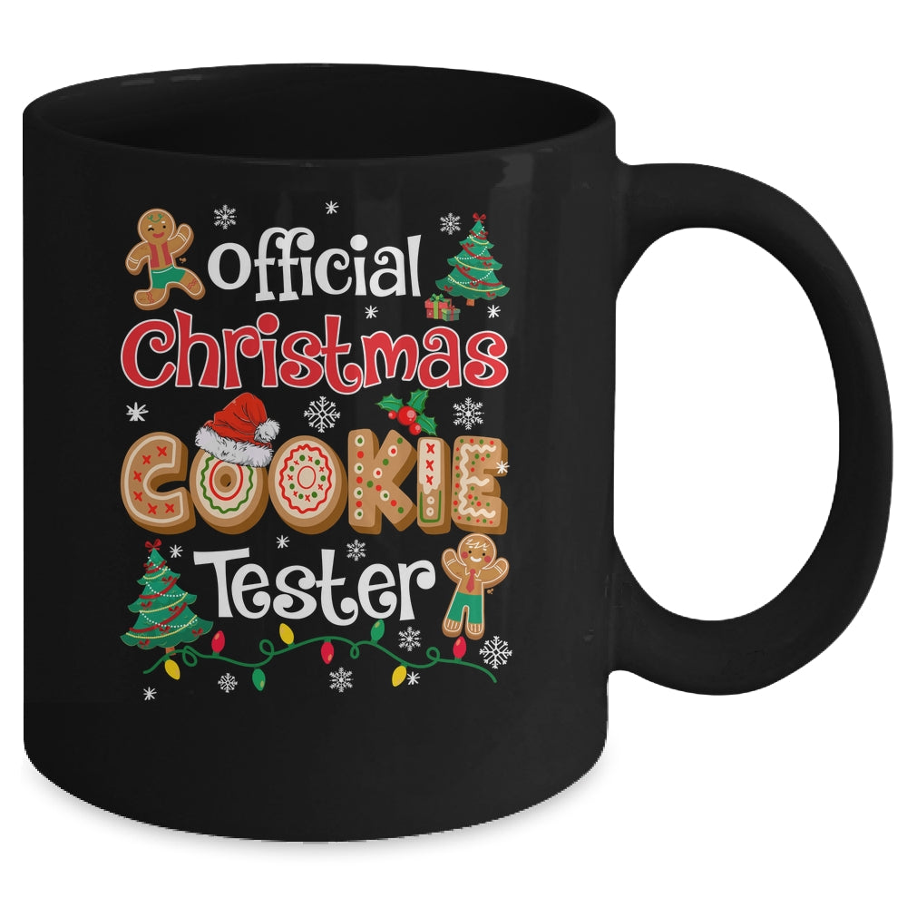 Official Christmas Cookie Tester Taster Baking Crew Funny Mug | siriusteestore