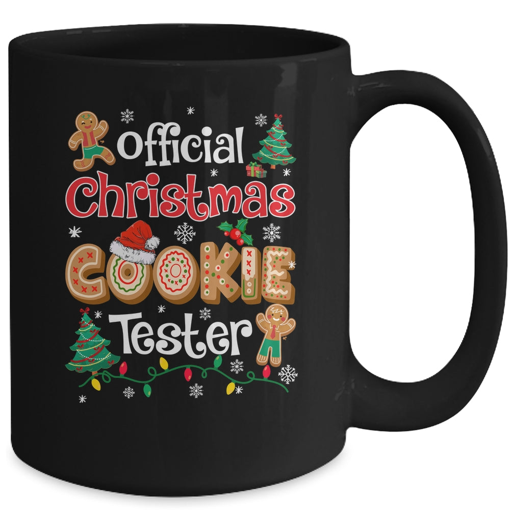 Official Christmas Cookie Tester Taster Baking Crew Funny Mug | siriusteestore