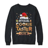 Official Cookie Taster Crew Funny Christmas Baking Team Shirt & Sweatshirt | siriusteestore