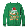 Official Cookie Taster Crew Funny Christmas Baking Team Shirt & Sweatshirt | siriusteestore