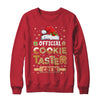 Official Cookie Taster Crew Funny Christmas Baking Team Shirt & Sweatshirt | siriusteestore