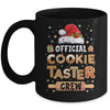 Official Cookie Taster Crew Funny Christmas Baking Team Mug | siriusteestore