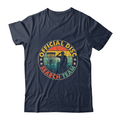 Official Disc Search Team Frisbee Golf Funny Disc Golf Retro Shirt & Hoodie | siriusteestore