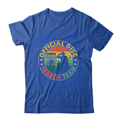 Official Disc Search Team Frisbee Golf Funny Disc Golf Retro Shirt & Hoodie | siriusteestore