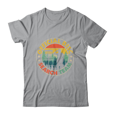 Official Disc Search Team Frisbee Golf Funny Disc Golf Retro Shirt & Hoodie | siriusteestore