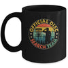 Official Disc Search Team Frisbee Golf Funny Disc Golf Retro Mug | siriusteestore