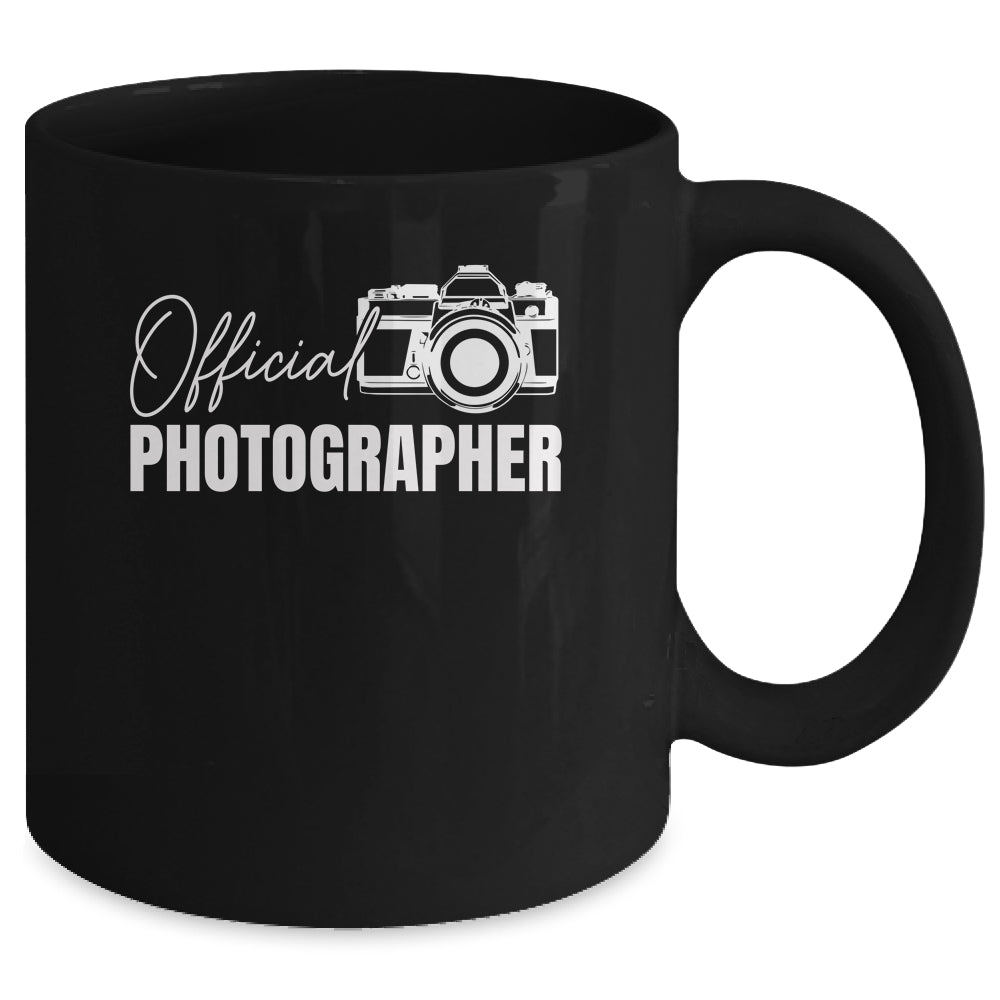Official Photographer Event Photography Design For Men Women Mug | siriusteestore
