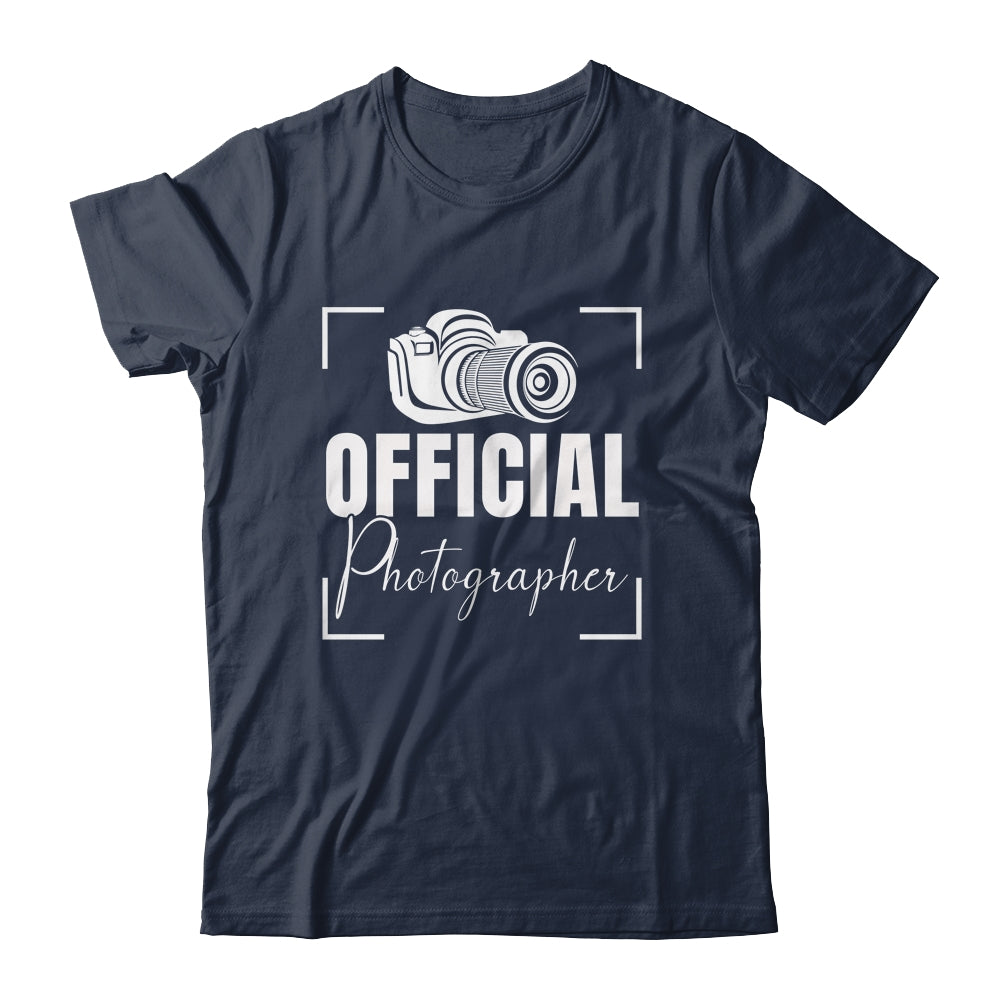 Official Photographer Matching Group Event Photography Lover Shirt & Tank Top | siriusteestore