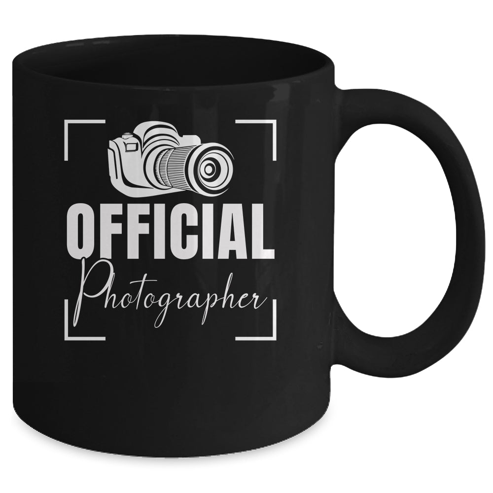 Official Photographer Matching Group Event Photography Lover Mug | siriusteestore