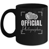 Official Photographer Matching Group Event Photography Lover Mug | siriusteestore