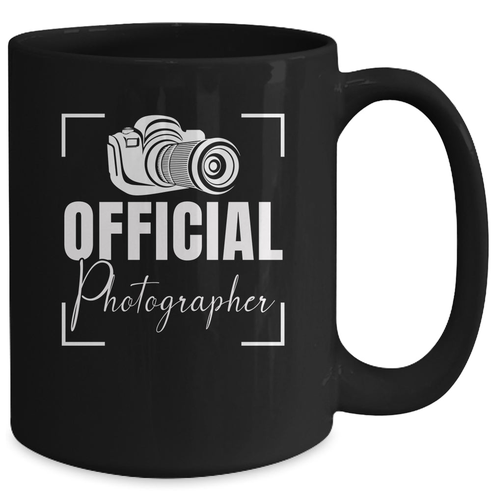 Official Photographer Matching Group Event Photography Lover Mug | siriusteestore