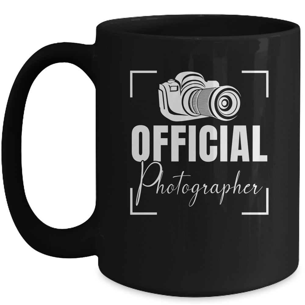 Official Photographer Matching Group Event Photography Lover Mug | siriusteestore