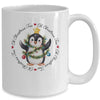 Oh Christmas Tree Xmas Lights Cute Penguin Women Girls Mug | siriusteestore