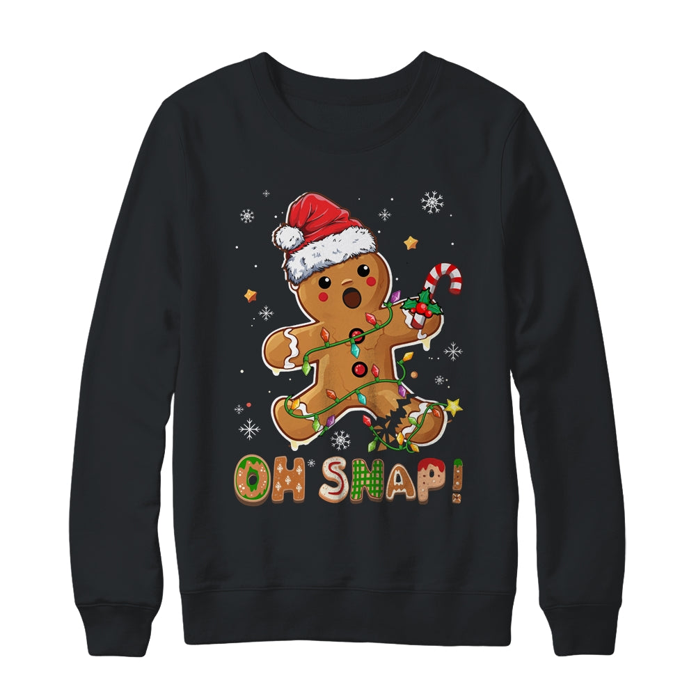 Oh Snap Gingerbread Man Christmas Cookie Costume Baking Team Shirt & Sweatshirt | siriusteestore
