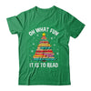 Oh What Fun It Is To Read Book Christmas Tree Librarian Shirt & Sweatshirt | siriusteestore