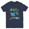 Oktoberfest Construction Vehicles German Costume Boys Kids Youth Shirt | siriusteestore