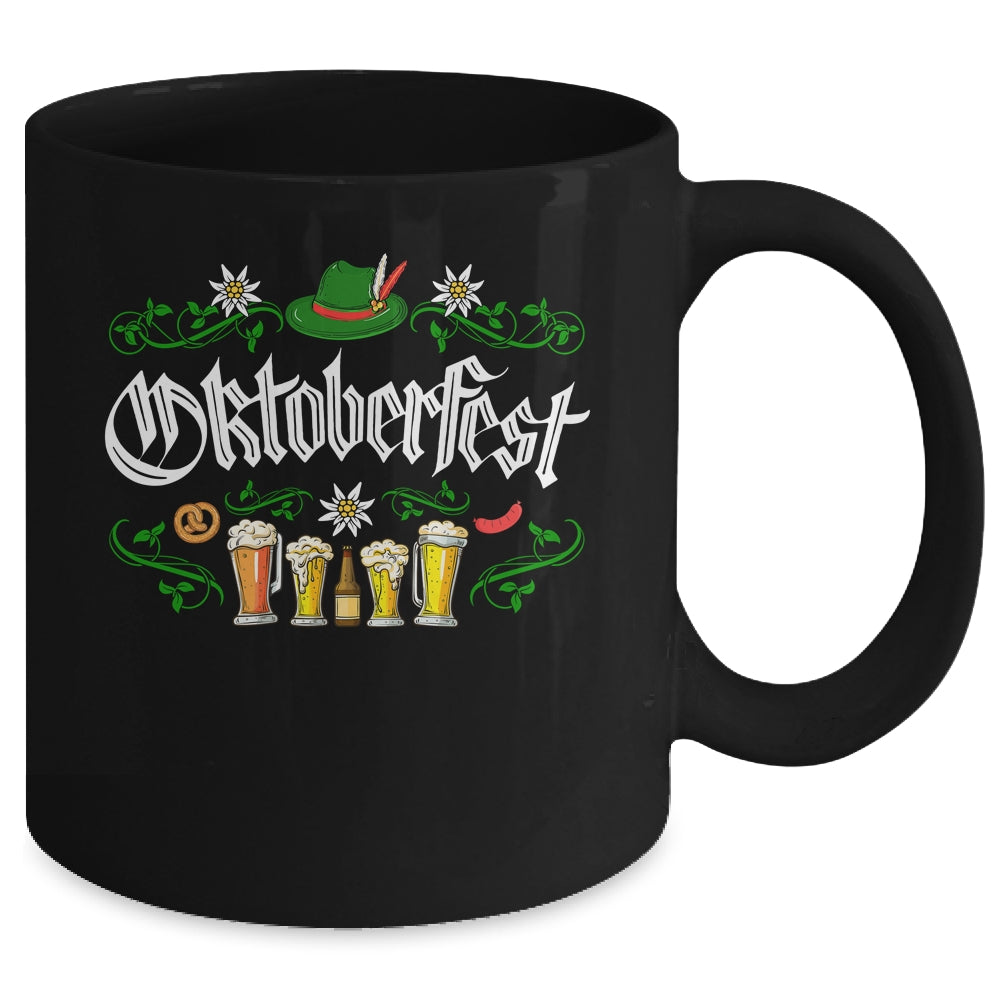 Oktoberfest Cost Funny Beer Hat Pretzel German Men Women Mug | siriusteestore