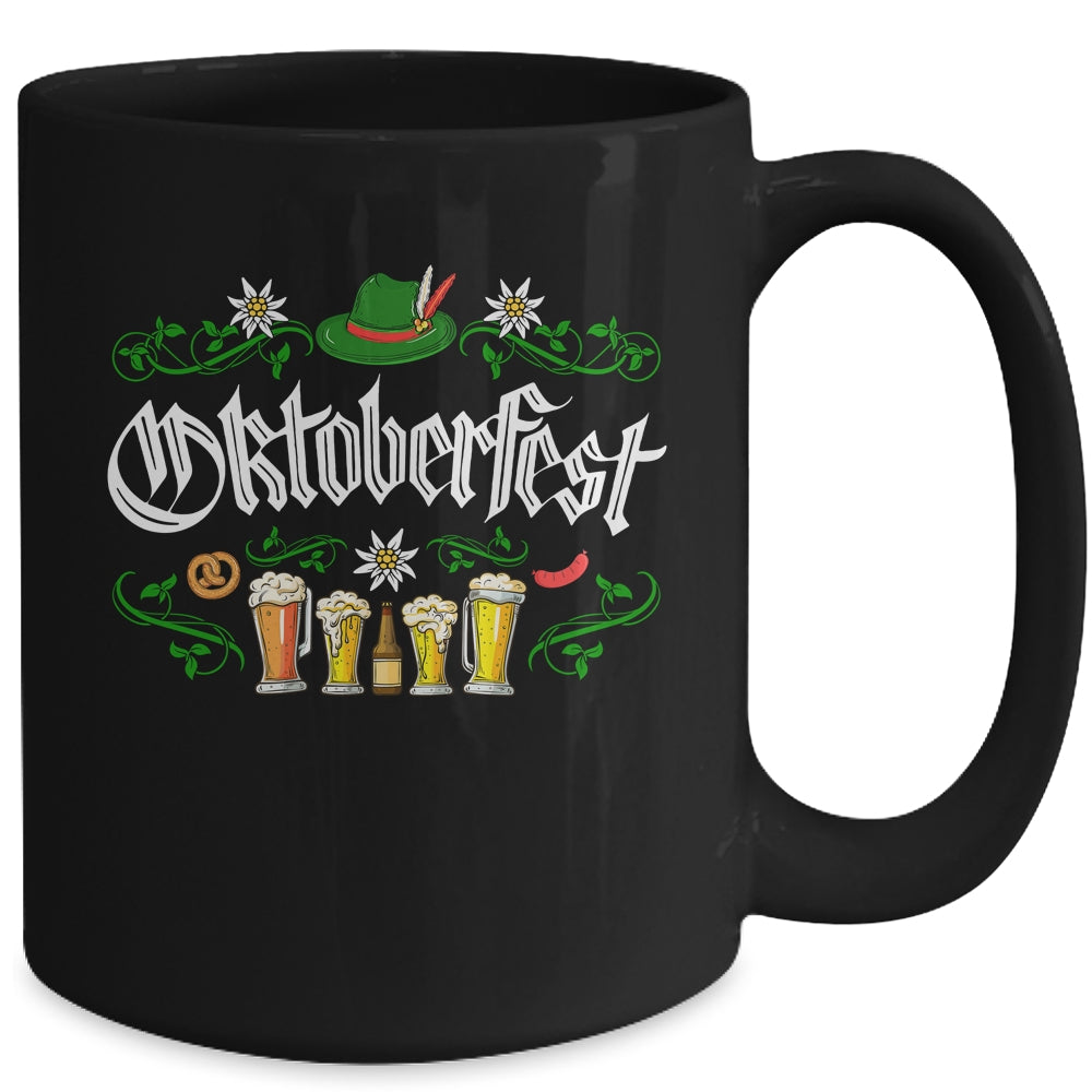 Oktoberfest Cost Funny Beer Hat Pretzel German Men Women Mug | siriusteestore