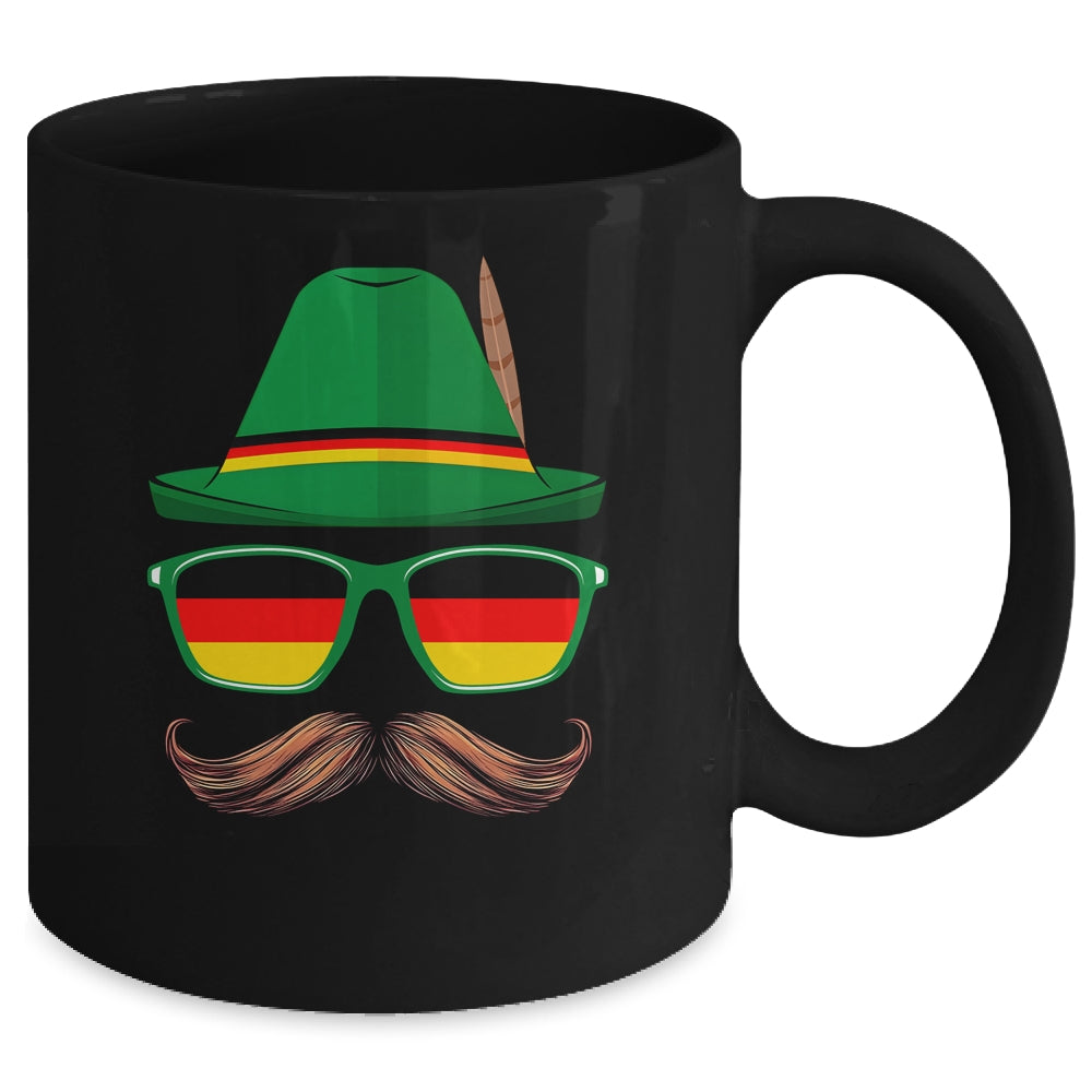 Oktoberfest Costume German Bavarian Face Glasses Hat For Men Mug | siriusteestore