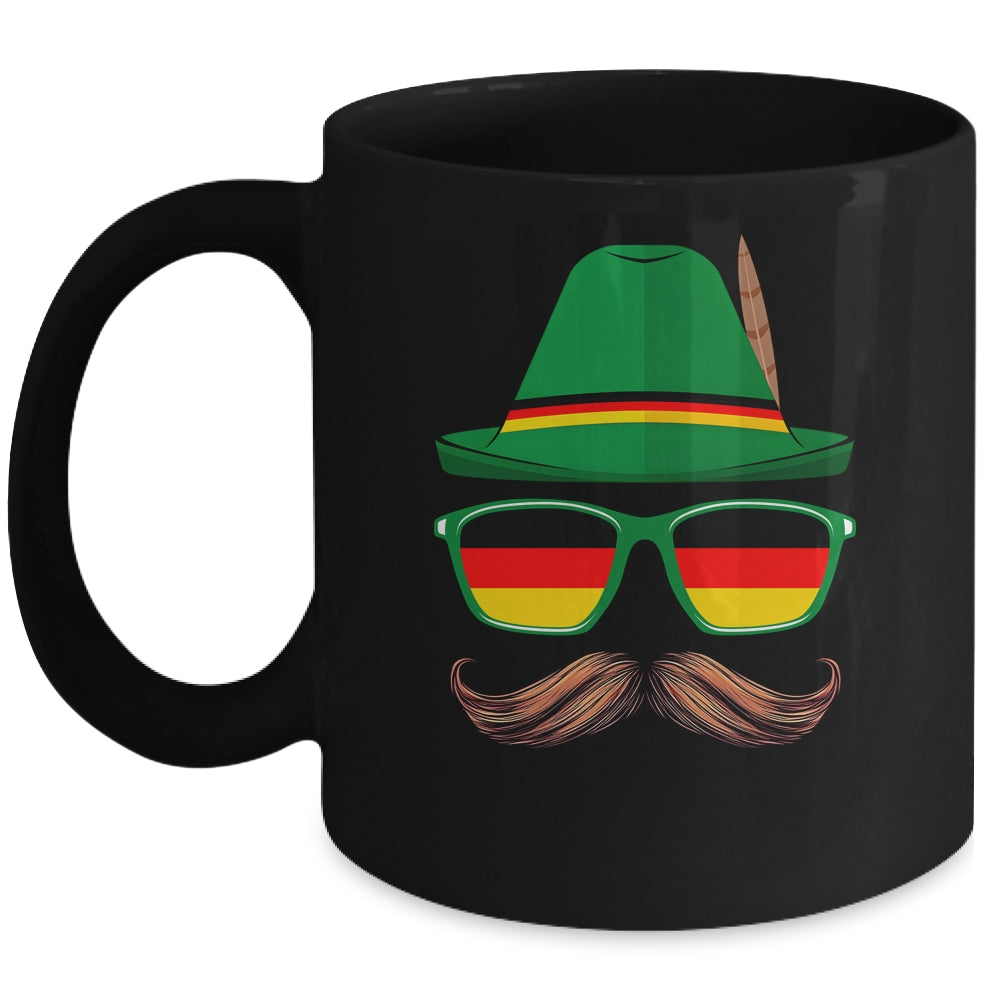 Oktoberfest Costume German Bavarian Face Glasses Hat For Men Mug | siriusteestore