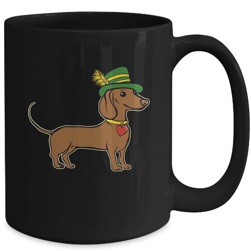 Oktoberfest Dachshund Cute Sausage Dog German For Men Women Mug | siriusteestore