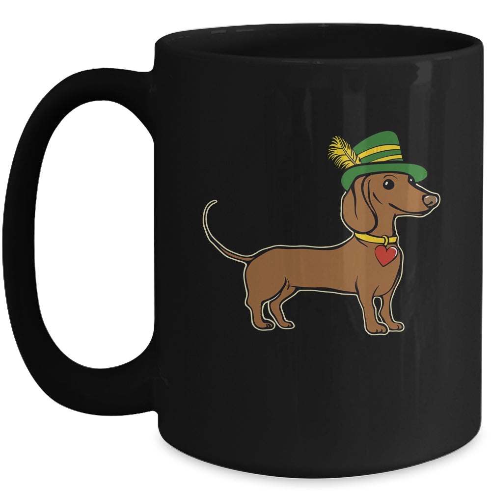 Oktoberfest Dachshund Cute Sausage Dog German For Men Women Mug | siriusteestore