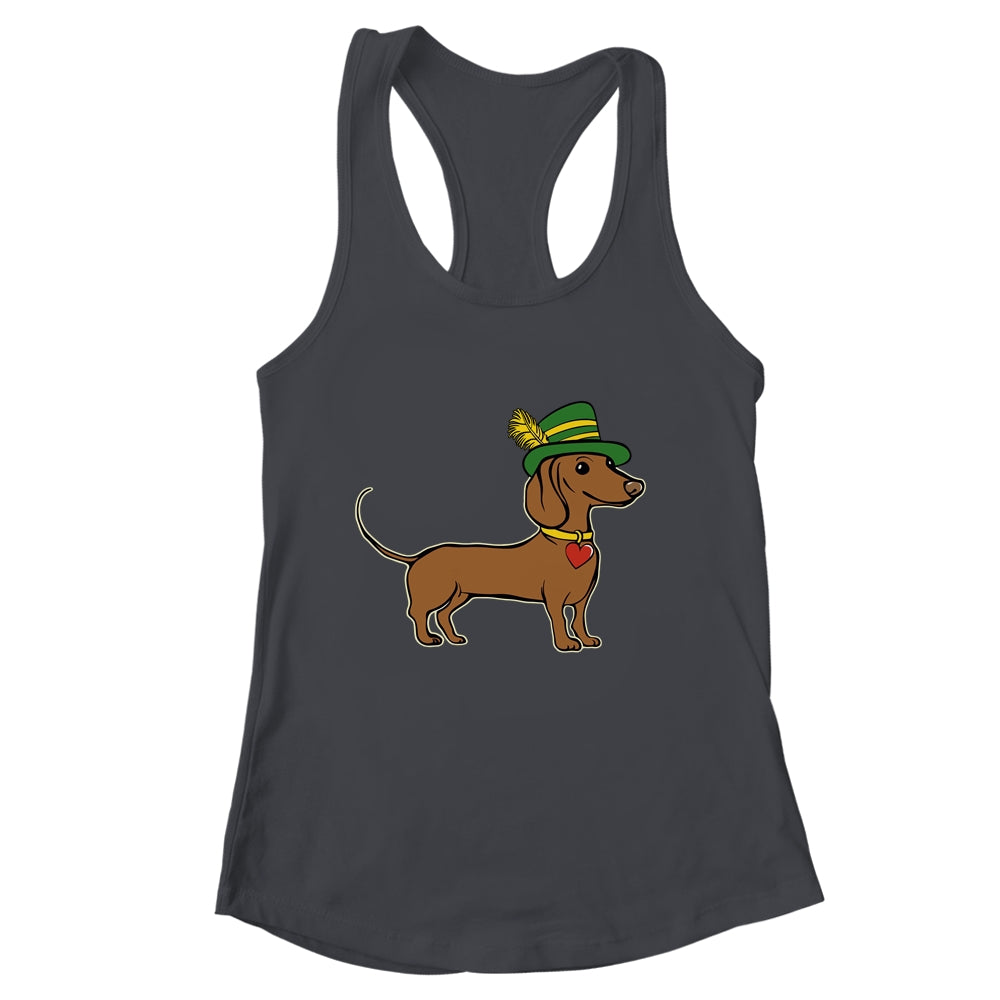 Oktoberfest Dachshund Cute Sausage Dog German For Men Women Shirt & Tank Top | siriusteestore