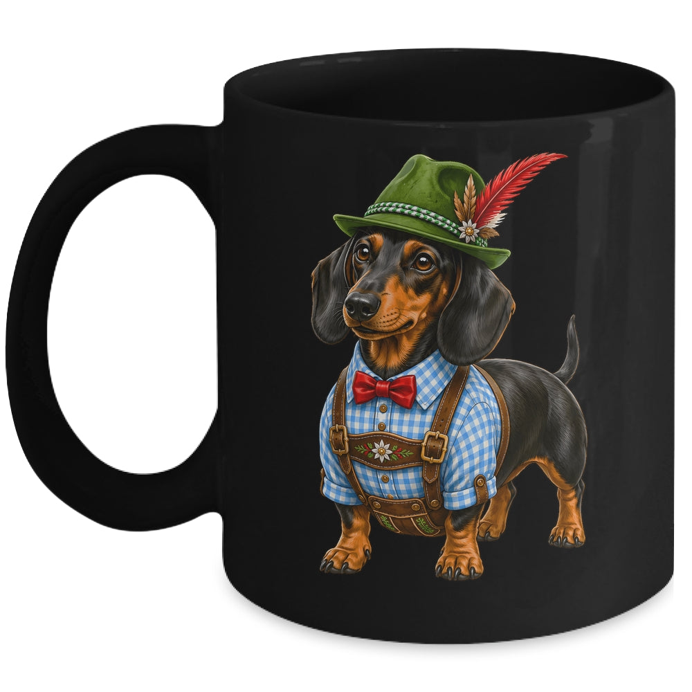 Oktoberfest Dachshund Cute Sausage Dog German Men Women Mug | siriusteestore