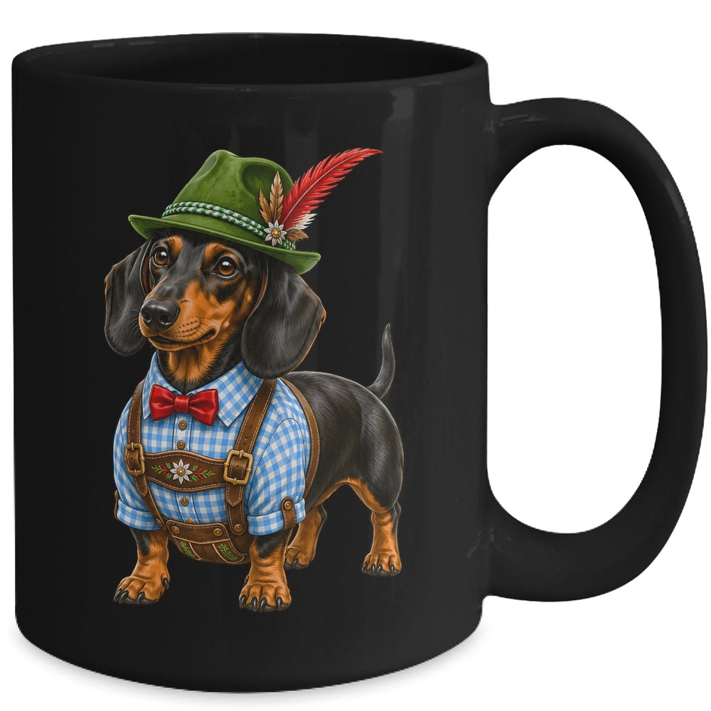 Oktoberfest Dachshund Cute Sausage Dog German Men Women Mug | siriusteestore