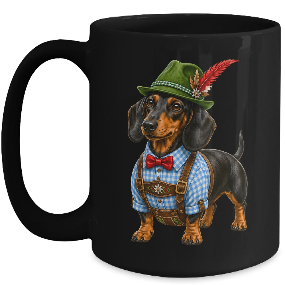 Oktoberfest Dachshund Cute Sausage Dog German Men Women Mug | siriusteestore