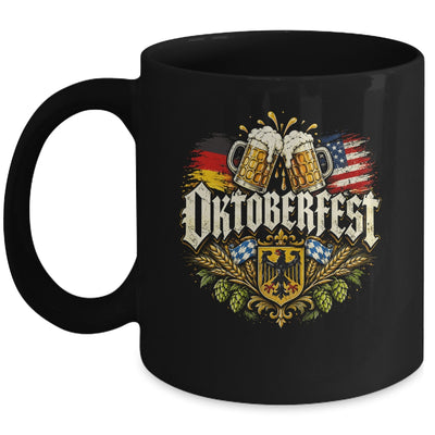 Oktoberfest Drinking Men Women Vintage German Flag Prost Mug | siriusteestore