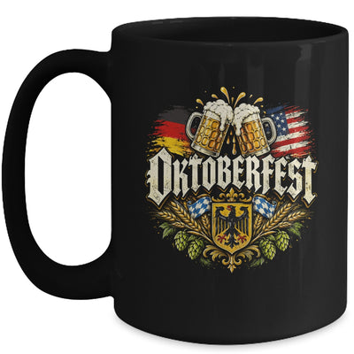 Oktoberfest Drinking Men Women Vintage German Flag Prost Mug | siriusteestore