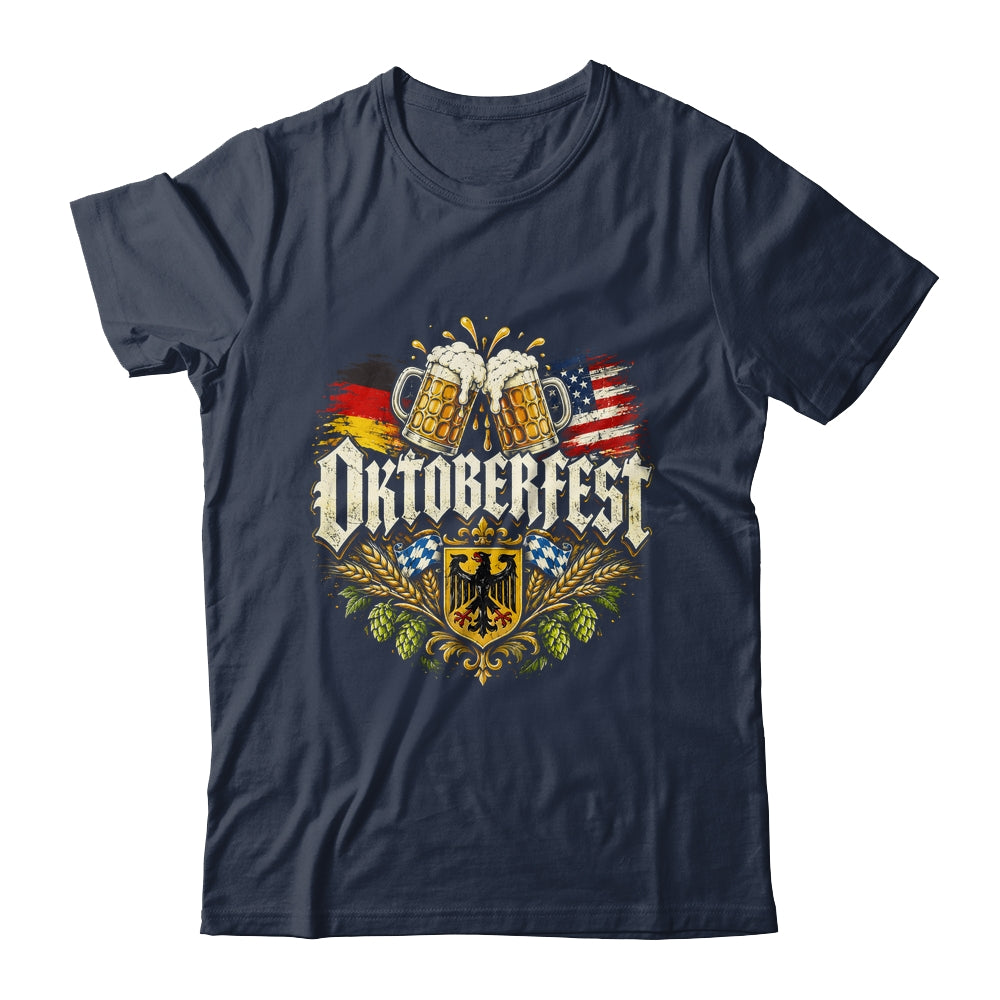 Oktoberfest Drinking Men Women Vintage German Flag Prost Shirt & Hoodie | siriusteestore